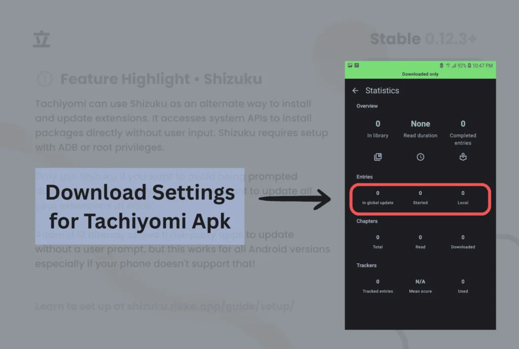 Download Settings for Tachiyomi Apk