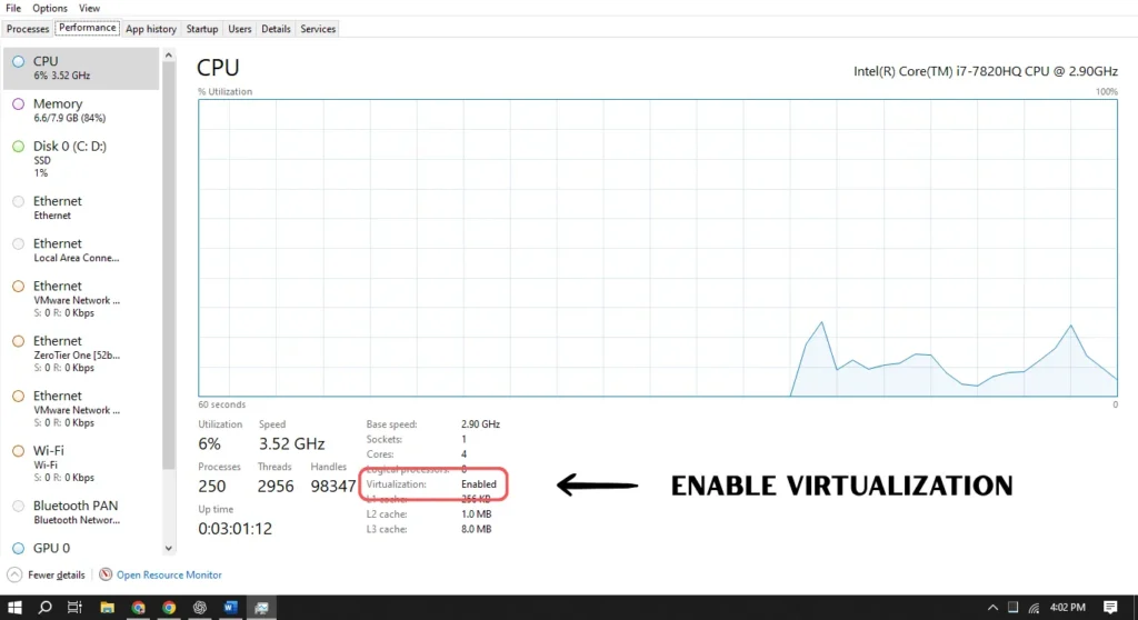 Enable virtualization in tachiyomi pc