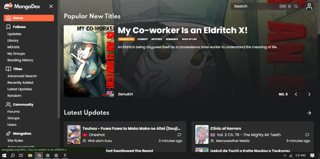 MangaDex tachiyomi extension