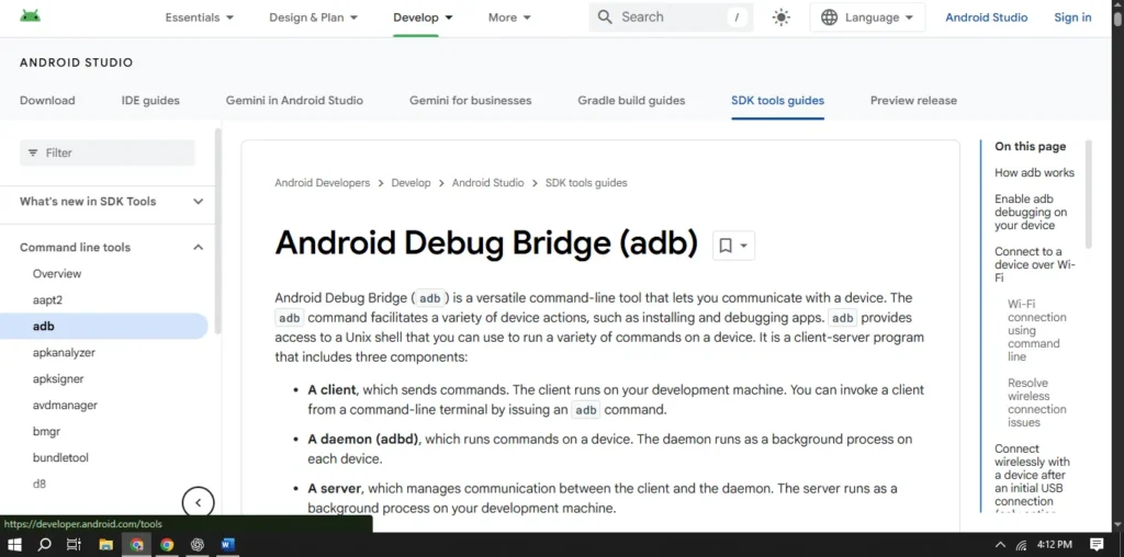 ADB Commands for installing tachiyomi apk pc