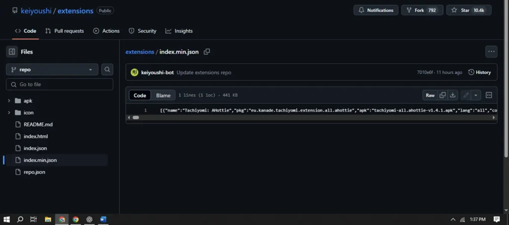 Ki extensions tachiyomi apk