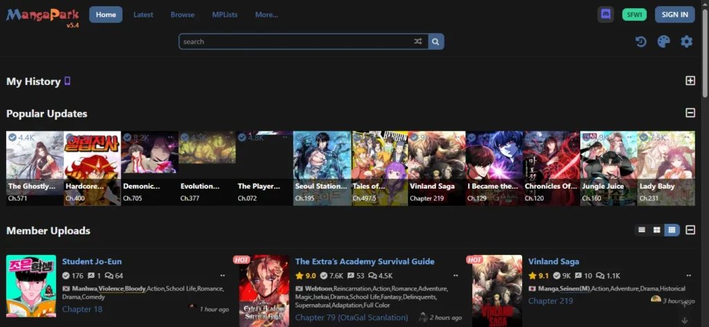 Mchiyomi angaPark ta