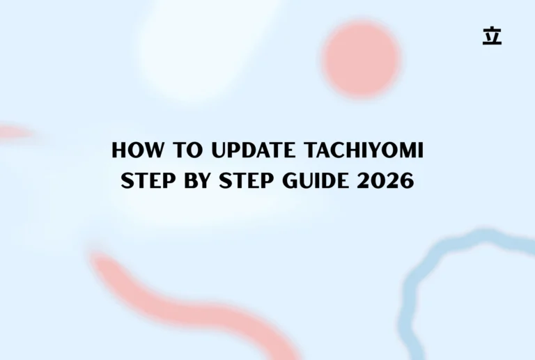 how to update tachiyomi step by step guide 2025